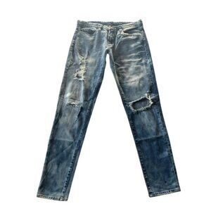 BLANKNYC Women's Sz 30 Destructed Classique Skinny Jeans Distressed